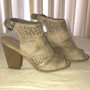 Not Rated Open Toe Heels